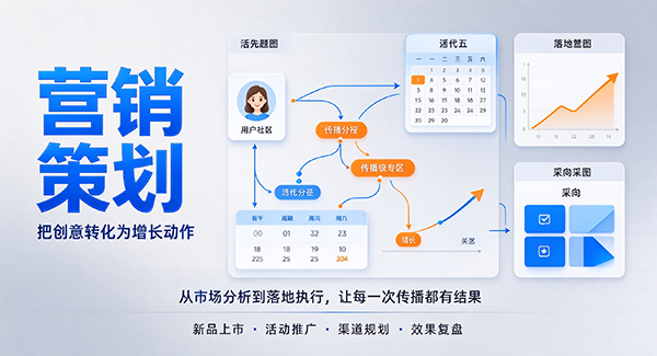 甘德县营销策划